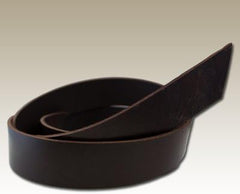 ELW Latigo Leather Strips 9-10oz (3.6-4mm) Thickness and 84" Long in Multiple Widths & Colors