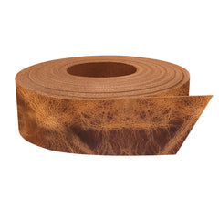 European Leather Works - Buffalo Belt Blanks 8-10 oz (3-4mm) 60" Length Full Grain Leather Belt Straps/Strips for Tooling, Holsters