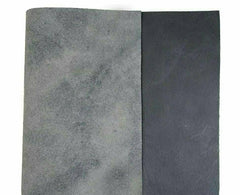 ELW Tooling Leather 5/6 OZ (2-2.4mm) Thickness | Black Color | Finished Full Grain Leather Cowhide Handmade Perfect for Crafting, Sewing, Molding, Workshop