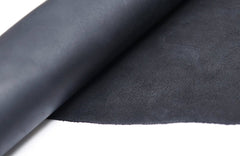 Import Tooling Full Grain 100% Cowhide Leather Piece 24"x24" 2.0mm 5/6oz BLACK