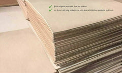 ELW Natural Full Grain Veg Tan Tooling Cowhide Leather Pre-Cut 24"x24" 8/9 oz