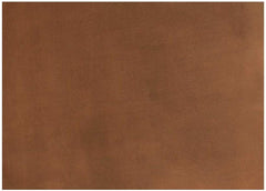 4-6 oz. (1.8-2.4mm) Bourbon Brown Full Grain Leather 16"×18" - Natural Cowhide for Crafts, Wallets, Tooling & Projects