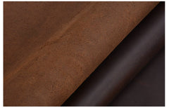 Import Tooling Full Grain Cowhide Leather 5/6 oz (2mm) Medium BROWN