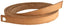 European Leather Works 9-10 oz. 3.2-4mm Vegetable Tanned Cowhide Leather Strip Sizes 1" to 3" Width X 84" Length