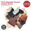 ELW Leather Scraps | Size: 1-100 LB | Genuine Cowhide Leather Remnants for Crafting, Ideal for DIY Leatherworking Projects Tooling, Holsters, Carving, Embossing, Stamping