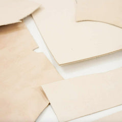 ELW SCRAPS Veg Tan Tooling Cowhide Leather Lightweight 3-6 oz. (1-2.4mm)