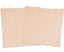 Veg Tan Tooling Leather 2 Piece Special Price 5/6 oz (2-2.4mm) Thickness Pre-Cut Shapes 6" to 48" Import AA Grade Natural Cowhide Leathercraft, Molding, Holster, Armour, Projects, Repair, Lining