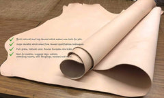Import Tooling Leather 5-6oz (2-2.4mm) Vegetable Tanned Full Grain Pre-Cuts