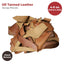 ELW Leather Scraps | Size: 1-6 LB | Genuine Cowhide Leather Remnants for Crafting, Ideal for DIY Leatherworking Projects Tooling, Holsters, Carving, Embossing, Stamping