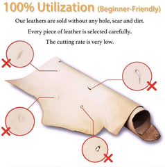 ELW Import Tooling Leather 9/10 oz Natural Belt Blanks/Strips/Straps from Full Grain Vegetable Tanned Tooling Leather up to 55"