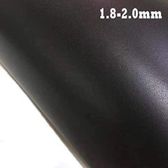 5-6OZ Black Tooling Leather Square Cowhide Leather Crafts Tooling Sewing Hobby Workshop Crafting 2.0mm (Black)
