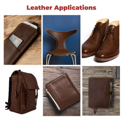 5-6 oz (2-2.4mm) Sable Brown Cowhide Leather - Full Grain - Pre-Cut Sizes & Hides