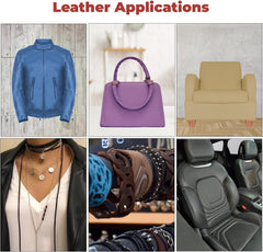 2-3 oz (.8-1.2 mm) Leather Scraps | 1-100 LBS Genuine Cowhide Full Grain Leather Remnants for Crafts, Leather Material Supplies, Pieces, Upholstery, Garments, Furniture, Accessories