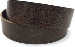 8-10 oz (3-4mm) Buffalo Leather Straps, Strips & Belt Blanks