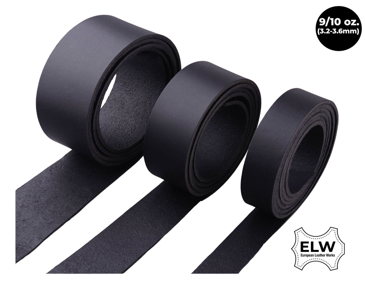 ELW Leather Belt Blanks/Strips/Straps 13-15 oz. (5.2-6mm