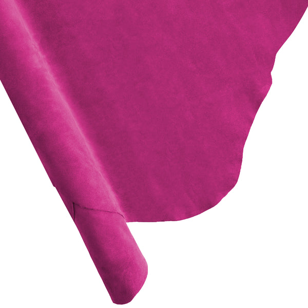 Suede Leather 2-4 oz (1-1.6mm) A/B Grade Chap Split Leather Cowhides | Pre-Cut Hides | USA Made