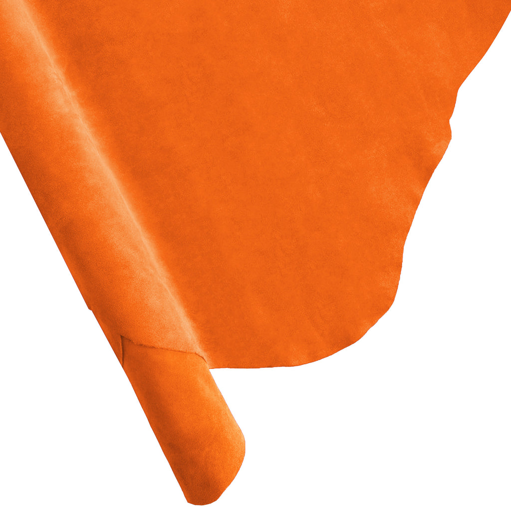 2-4 oz (1-1.6mm) Premium Suede Cowhide - Soft Full Grain Pre-Cut Side Leather  - USA Made Silky Buffed Suede Fabric Leather for Car Upholstery, Garments, Furniture