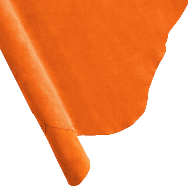 2-4 oz (1-1.6mm) Premium Suede Cowhide - Soft Full Grain Pre-Cut Side Leather  - USA Made Silky Buffed Suede Fabric Leather for Car Upholstery, Garments, Furniture