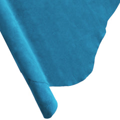 Turquoise ELW Chap Splits Suede 4-5 oz (1.6-2mm) Pre-Cut Piece - Split Leather Cowhide - Prime AB Grade Quality - Perfect For Auto, Garment, Chaps, Bags, Vest, Aprons, Saddles, Moccasins