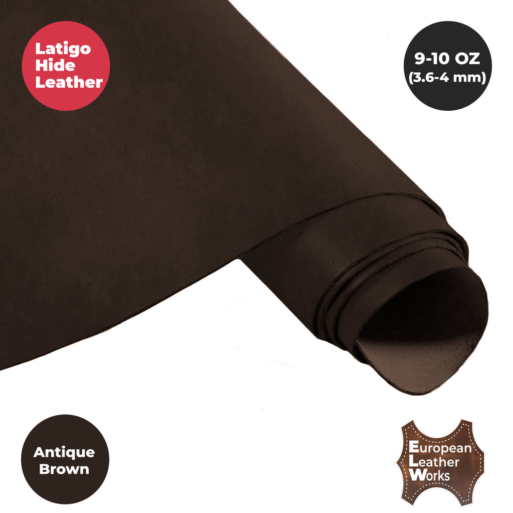 9-10 oz (3.6-4.0mm) Craftsmen Grade Latigo Leather Pre-Cut Sizes - SALE