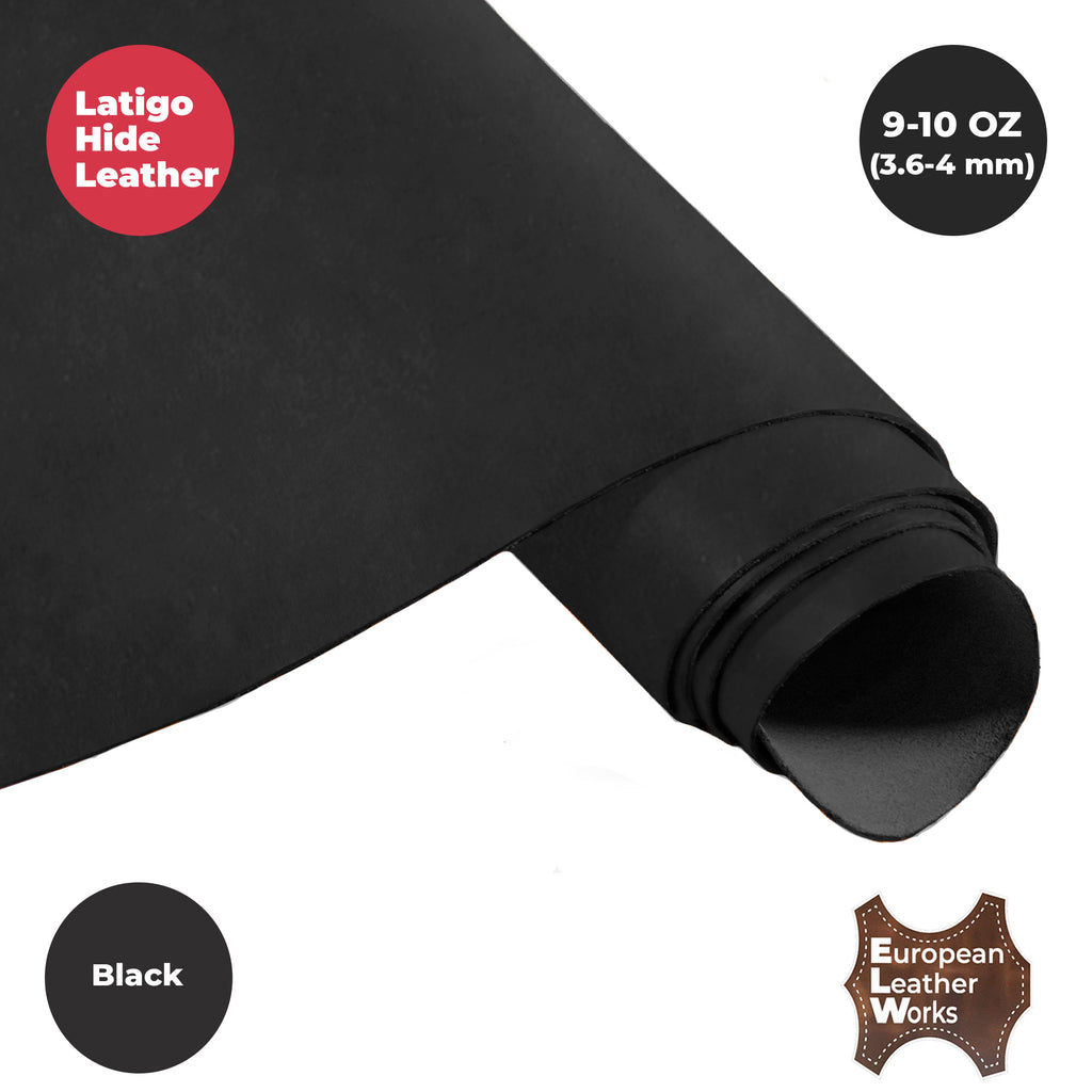 9-10 oz (3.6-4.0mm) Craftsmen's Grade Latigo Leather Hides - SALE
