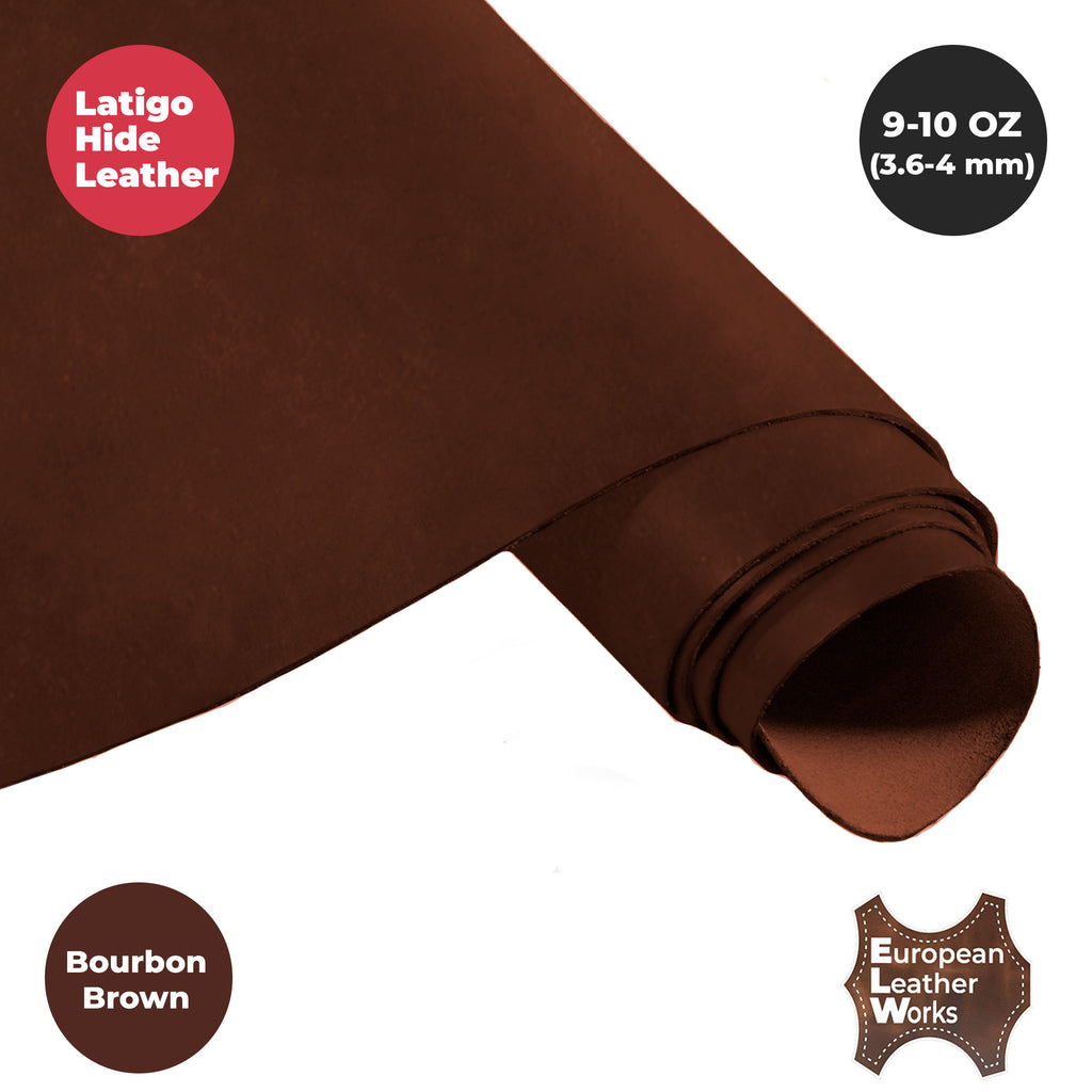 9-10 oz (3.6-4.0mm) Craftsmen Grade Latigo Leather Pre-Cut Sizes - SALE