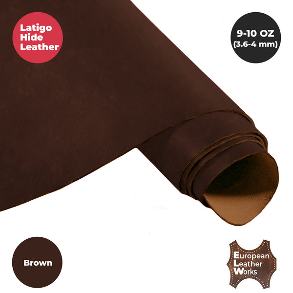 9-10 oz (3.6-4.0mm) Craftsmen Grade Latigo Leather Pre-Cut Sizes - SALE