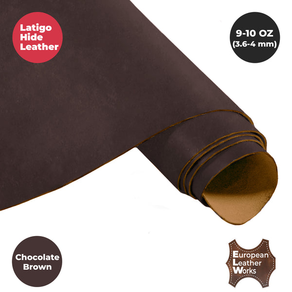 9-10 oz (3.6-4.0mm) Craftsmen Grade Latigo Leather Pre-Cut Sizes - SALE