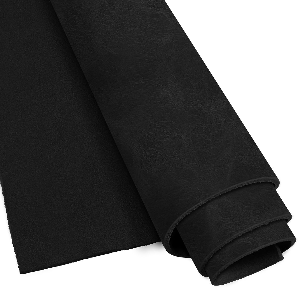 Buffalo Leather Hide 5-6 oz (2-2.4mm) Pre-Cut Craft Leather Sheets | Full Grain Genuine Leather for Crafting Supplies Main image