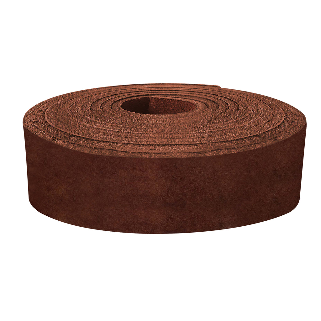 ELW Latigo Leather 5-6 oz. (2-2.4mm) Straps, Belts, Strips 60" Length Full Grain Leather Cowhide DIY Arts & Craft Projects, Clothing, Jewelry, Wrapping