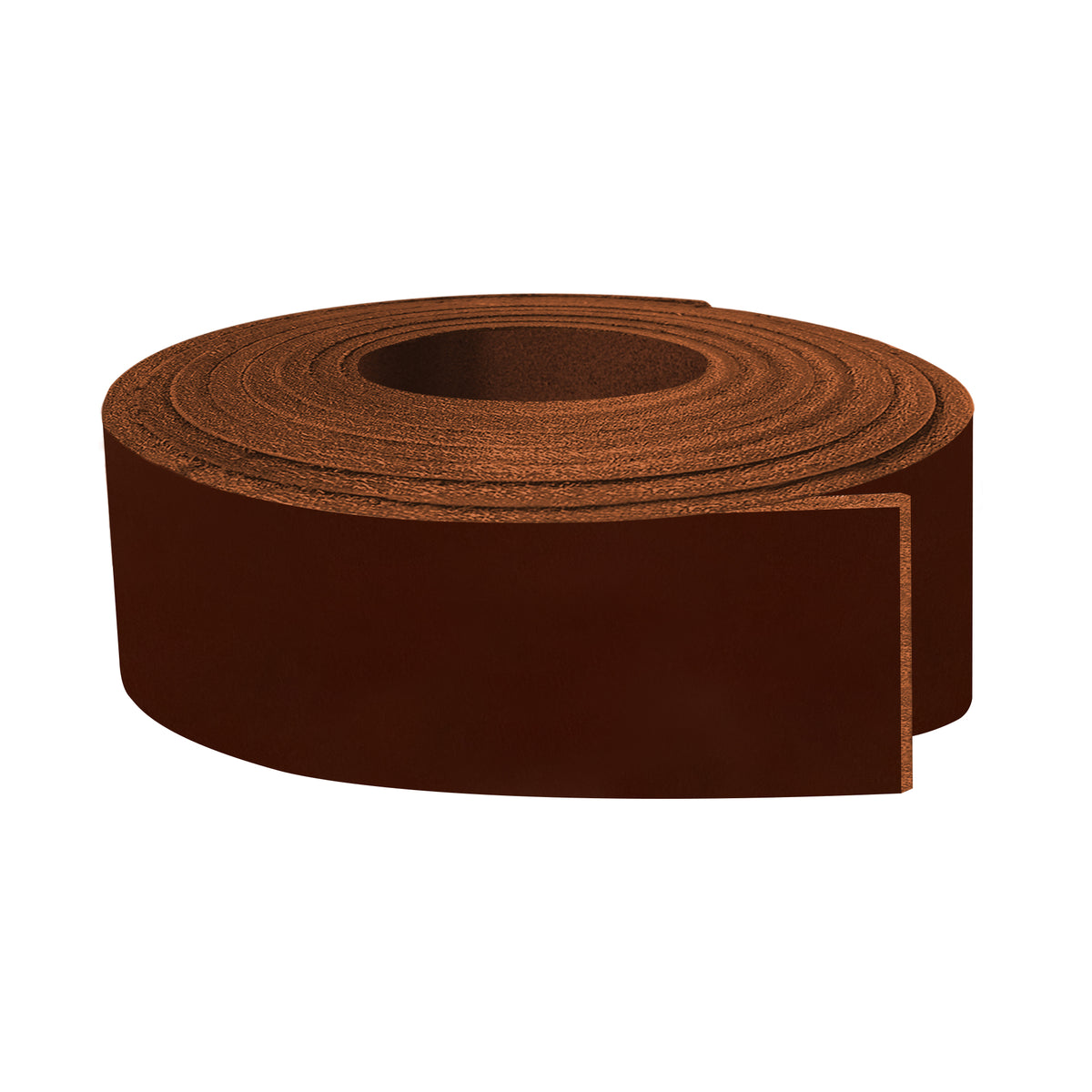 European Leather Work Oil Tanned Waxy Finish Leather 5-6 oz (2-2.4mm)  50" Length Full Grain Cowhide Handmade Leather for DIY, Crafts, Sheaths Main image