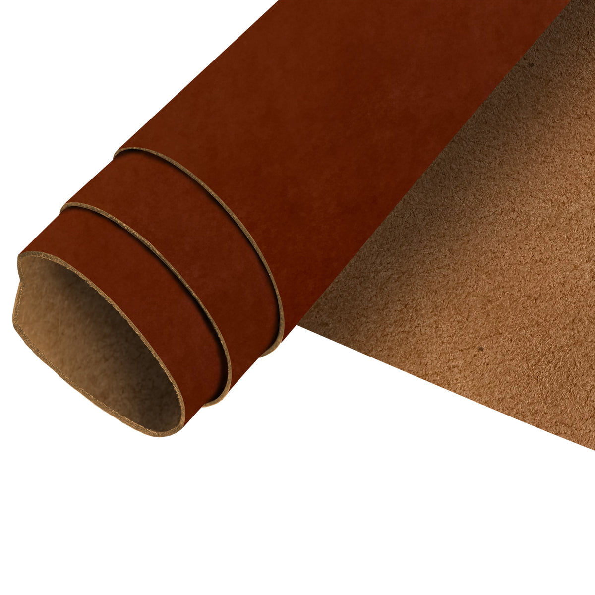 European Leather Work Oil Tanned Leather 5-6 OZ (2-2.4mm) Pre-Cut Full Grain Cowhide Handmade Waxy Finish Leather for DIY, Crafts, Sheaths, Sewing, Workshop Main image