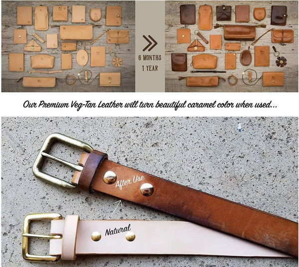 Veg Tan Full Grain Tooling Leather 3/4 oz to 13/15 oz (1mm-6mm) Weight Pre-Cut Squares 6" to 48" Leathercraft, Stamping, Engraving, Molding, Dyeing