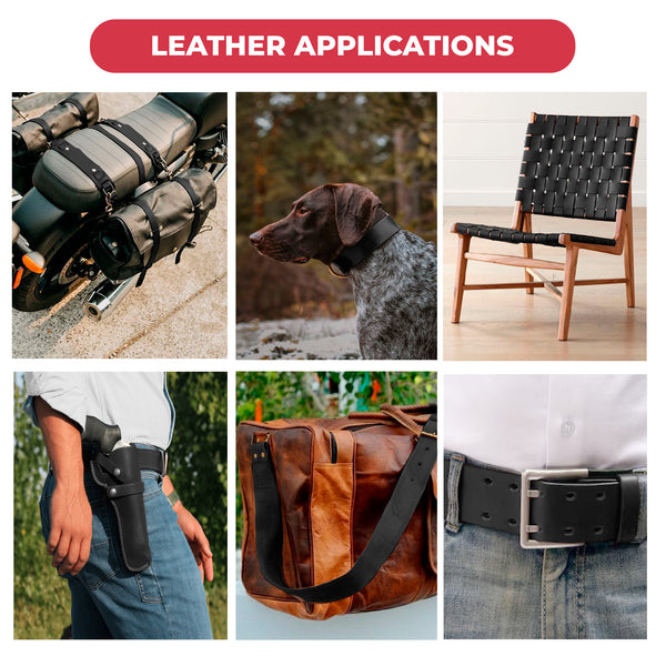 9-10 oz (3.6-4.0mm) Craftsmen Grade Latigo Leather Pre-Cut Sizes - SALE