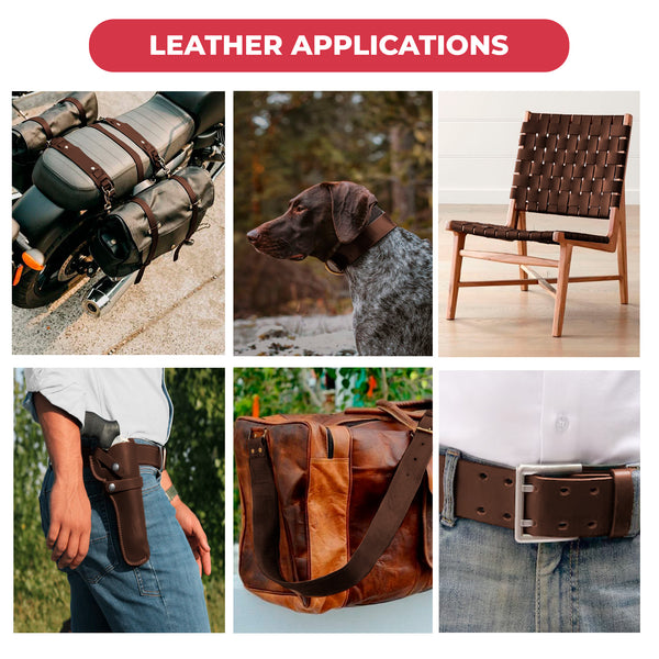 9-10 oz (3.6-4.0mm) Craftsmen Grade Latigo Leather Pre-Cut Sizes - SALE