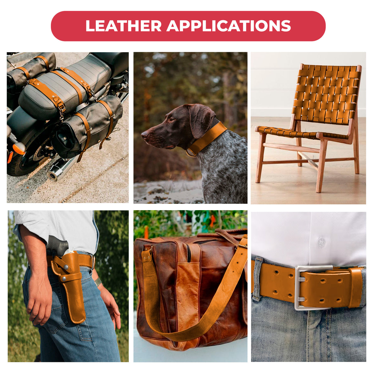 9-10 oz (3.6-4.0mm) Craftsmen Grade Latigo Leather Pre-Cut Sizes - SALE