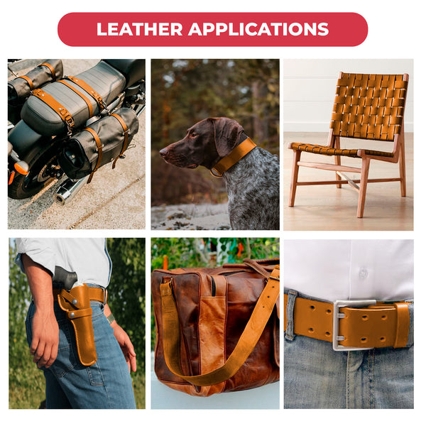 9-10 oz (3.6-4.0mm) Craftsmen Grade Latigo Leather Pre-Cut Sizes - SALE