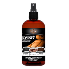 European Leather Care Waterproofing Spray - All Natural Non-Toxic Leather Shoe Suede Protector Spray - Waterproof Spray Shoes Rain and Stain Repellent Spray for bag, Furniture, Car Interior