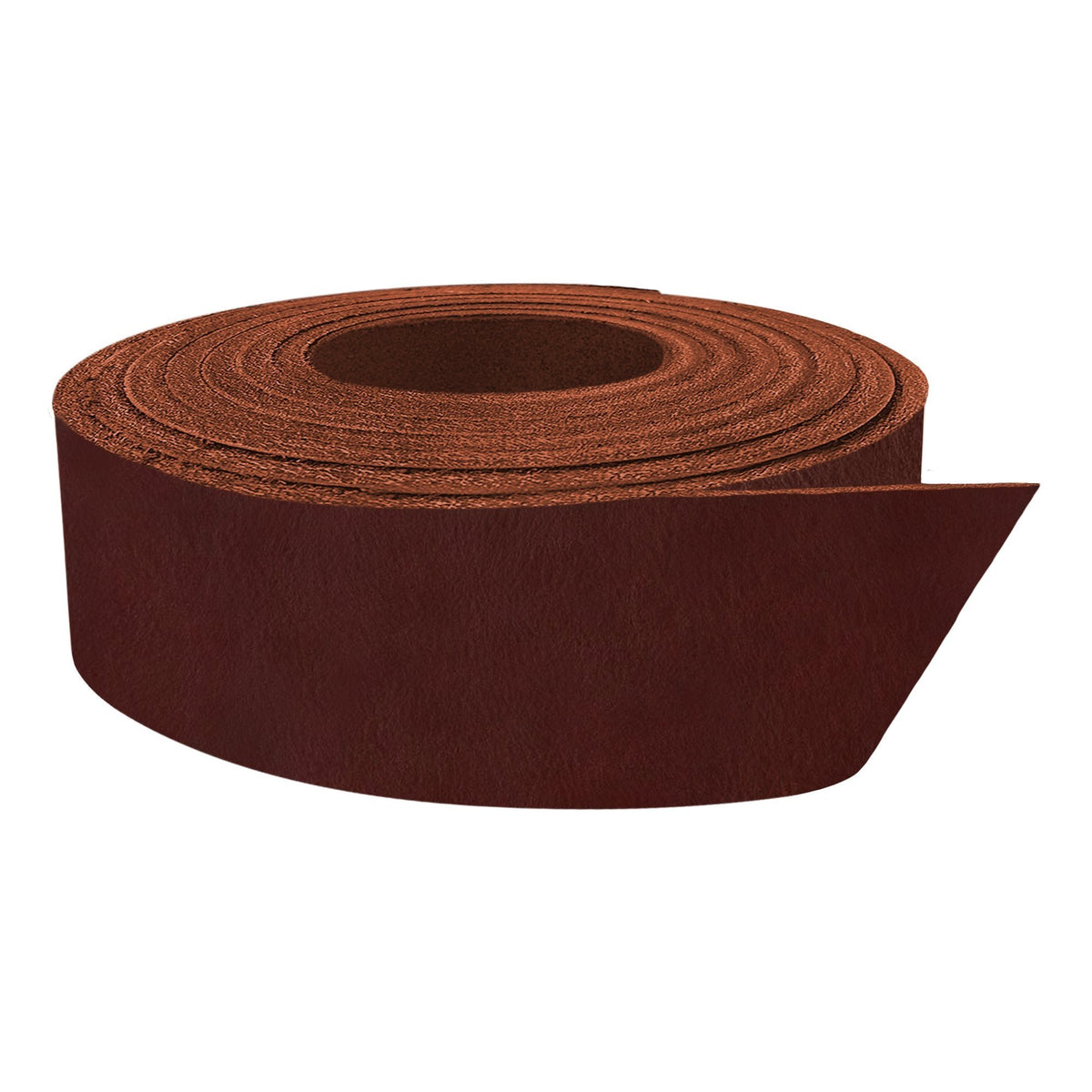 European Leather Work 5-6 oz. (2-2.4mm) Vegetable Tanned Leather Belt Blanks Shrunken Grain Cowhide Leather Straps/Strips for DIY, Tooling, Engraving, Carving Main image
