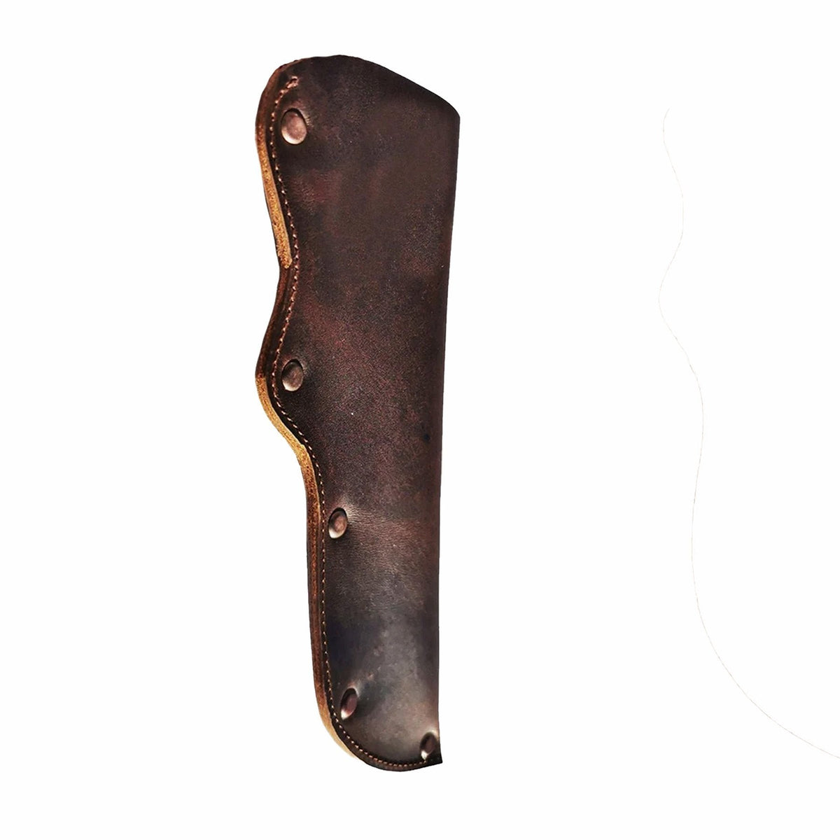 ELW Full Grain Leather Mora Knife Sheath with Belt Loop - Protect Fixed Blade Knives for Outdoor Hunting, Bushcraft Camping, Hiking, BBQ, & Outdoor Activities