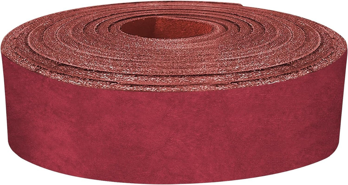ELW Latigo Leather 5-6 oz. (2-2.4mm) Straps, Belts, Strips 72" Length Full Grain Leather Cowhide DIY Arts & Craft Projects, Clothing, Jewelry, Wrapping