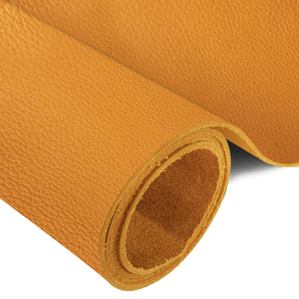 ELW Genuine American Leather Bison 8-9 oz (3.2-3.4mm) Pre-Cut - 4 to 23 SQ FT -Full Grain Leather Bison Hide DIY Craft Projects, Bag, Chap, Motorcycle, Clothing, Jewelry, Moccasins
