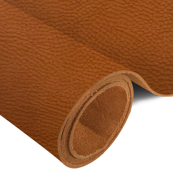ELW Genuine American Leather Bison 8-9 oz (3.2-3.4mm) Pre-Cut - 4 to 23 SQ FT -Full Grain Leather Bison Hide DIY Craft Projects, Bag, Chap, Motorcycle, Clothing, Jewelry, Moccasins