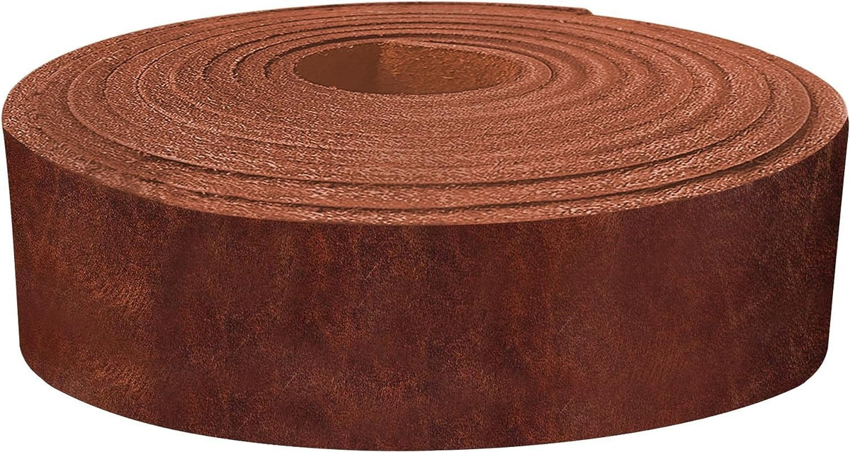ELW 9-10 oz (3.6-4mm) Latigo Leather Straps Belt Grade 84" Cowhide Strips Heavy Duty Holsters, Sheathes, Harness, Saddle, Armor, Collars Main image