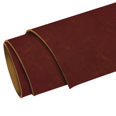 ELW 5-6 oz. (2-2.4mm) Napa Oil Tanned & Waxy Finish Leather 48" (122 cm) Length, Pre-Cuts & Hides Full Grain Genuine Craftsman Grade A/B, Leatherworking, Sheets