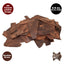 ELW 5-6 oz (2-2.4mm) Thickness Scraps | Bourbon Brown | Sizes:1-30 LBS | Cowhide Full Grain Leather Calf Hide Full Grain Oil Finished Leather Tooling, Holsters, Knife Sheath, Carving, Embossing, Stamping