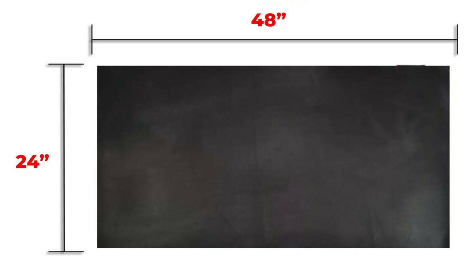 Import Tooling Full Grain Cowhide Leather Piece 24"x48" 5/6oz (2.0mm) BLACK Secondary image