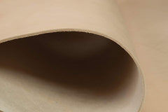 Veg Tanned V-Cut Single Shoulder 5 to 9 oz (2-4mm) Thickness Weight in 8-10 SQ FT Cowhide Tooling Leather