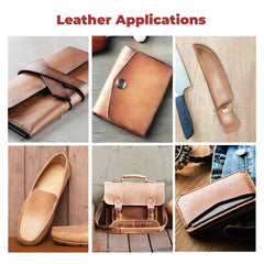 European Leather Work 5-6 oz. (2-2.4mm) Vegetable Tanned Leather Pre-Cut Full Grain Cowhide Leathercraft for Tooling, Engraving, Carving, Molding, Embossing, Stamping, & Dyeing