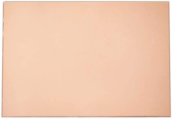 Veg-Tanned Cowhide Leather Piece for Tooling Crafting Hobby Workshop Medium Weight (3.5 to 4.0 mm) Pre-Cut (5.1"x8.3")